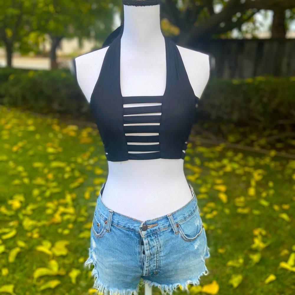 2/$25 J. valentine Black Tank Top